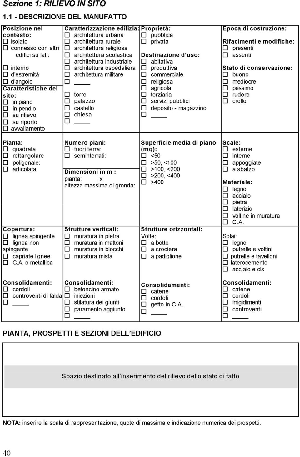 avvallamento Caratterizzazione edilizia: architettura urbana architettura rurale architettura religiosa architettura scolastica architettura industriale architettura ospedaliera architettura militare