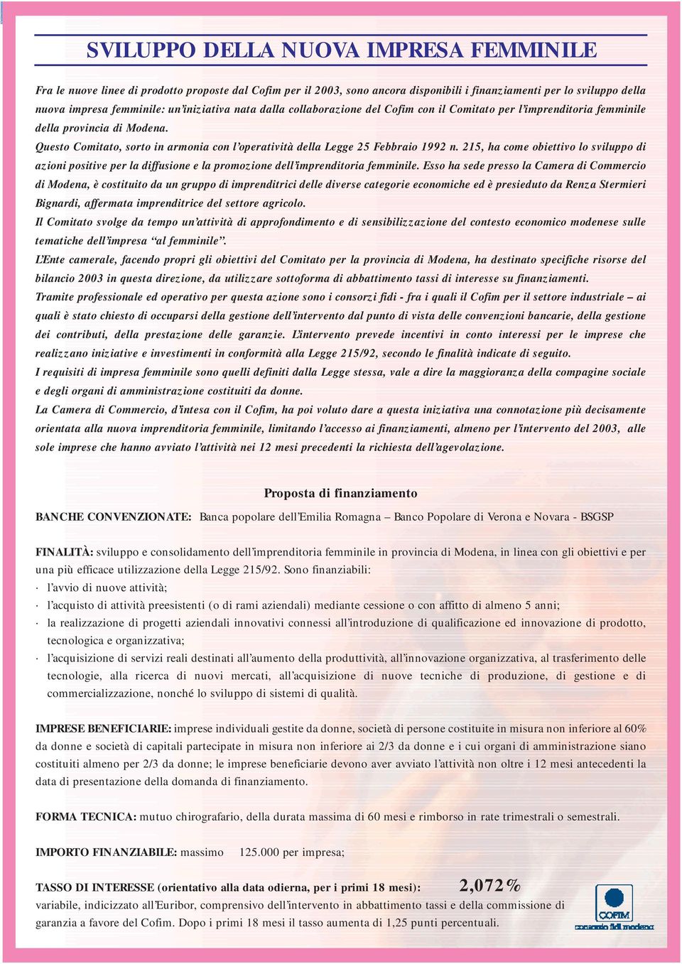 Questo Comitato, sorto in armonia con l operatività della Legge 25 Febbraio 1992 n.