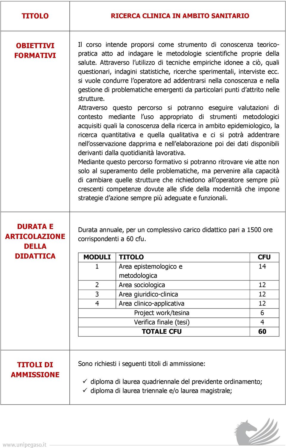 si vuole condurre l operatore ad addentrarsi nella conoscenza e nella gestione di problematiche emergenti da particolari punti d attrito nelle strutture.