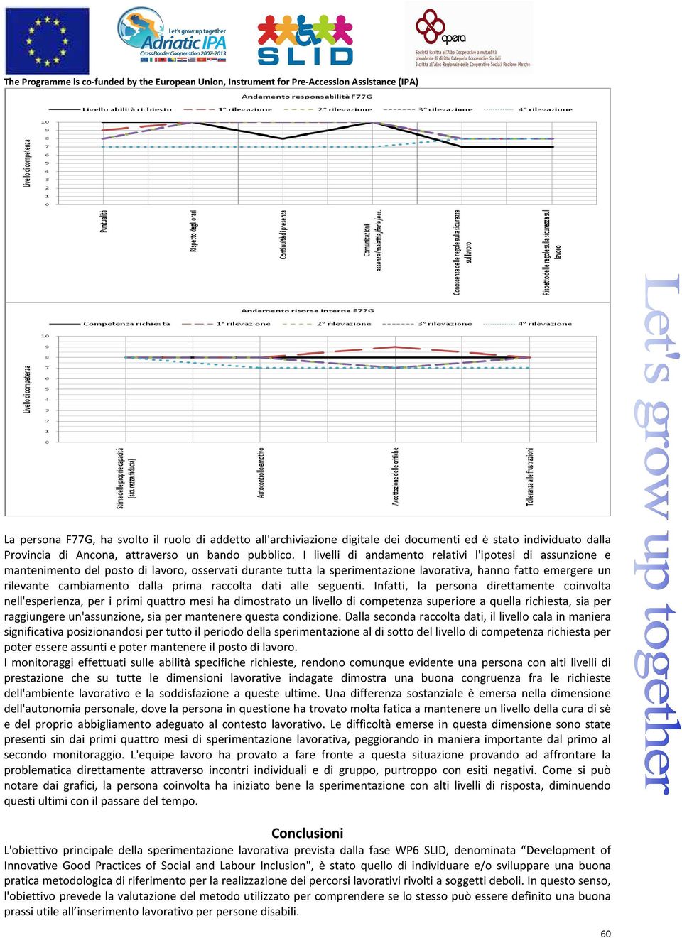 prima raccolta dati alle seguenti.