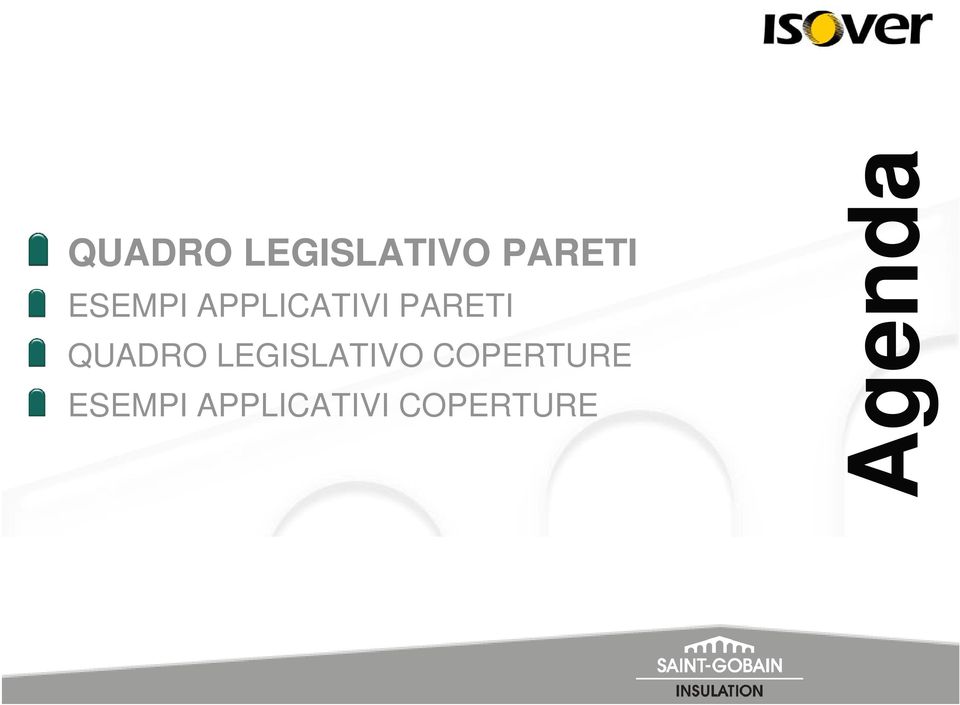 QUADRO LEGISLATIVO COPERTURE