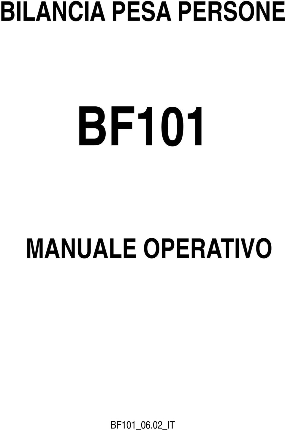 MANUALE