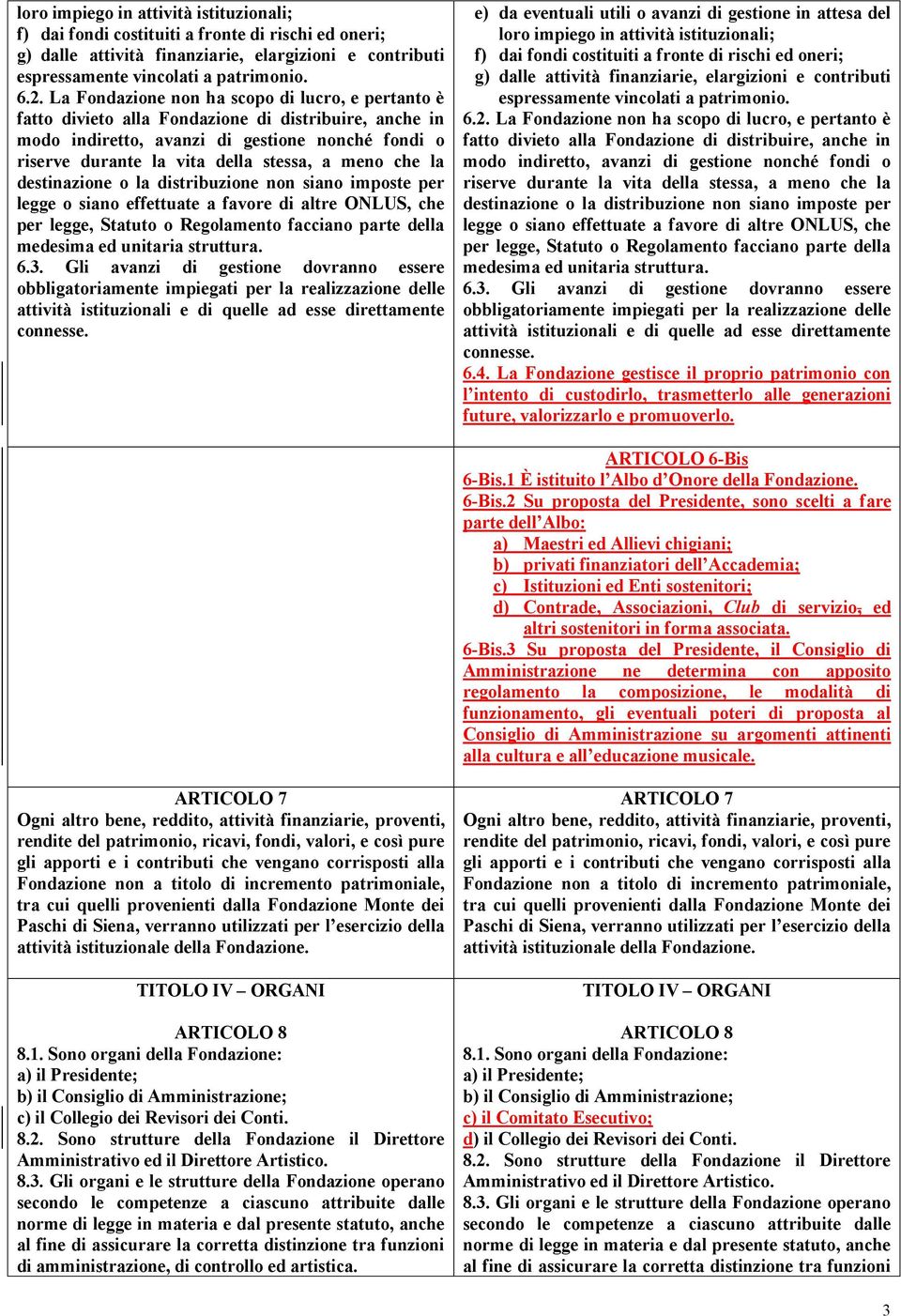 che la destinazione o la distribuzione non siano imposte per legge o siano effettuate a favore di altre ONLUS, che per legge, Statuto o Regolamento facciano parte della medesima ed unitaria struttura.