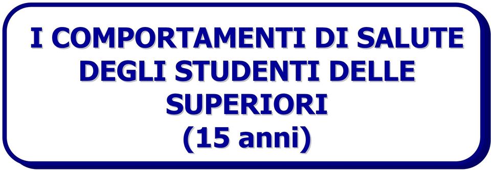 STUDENTI DELLE