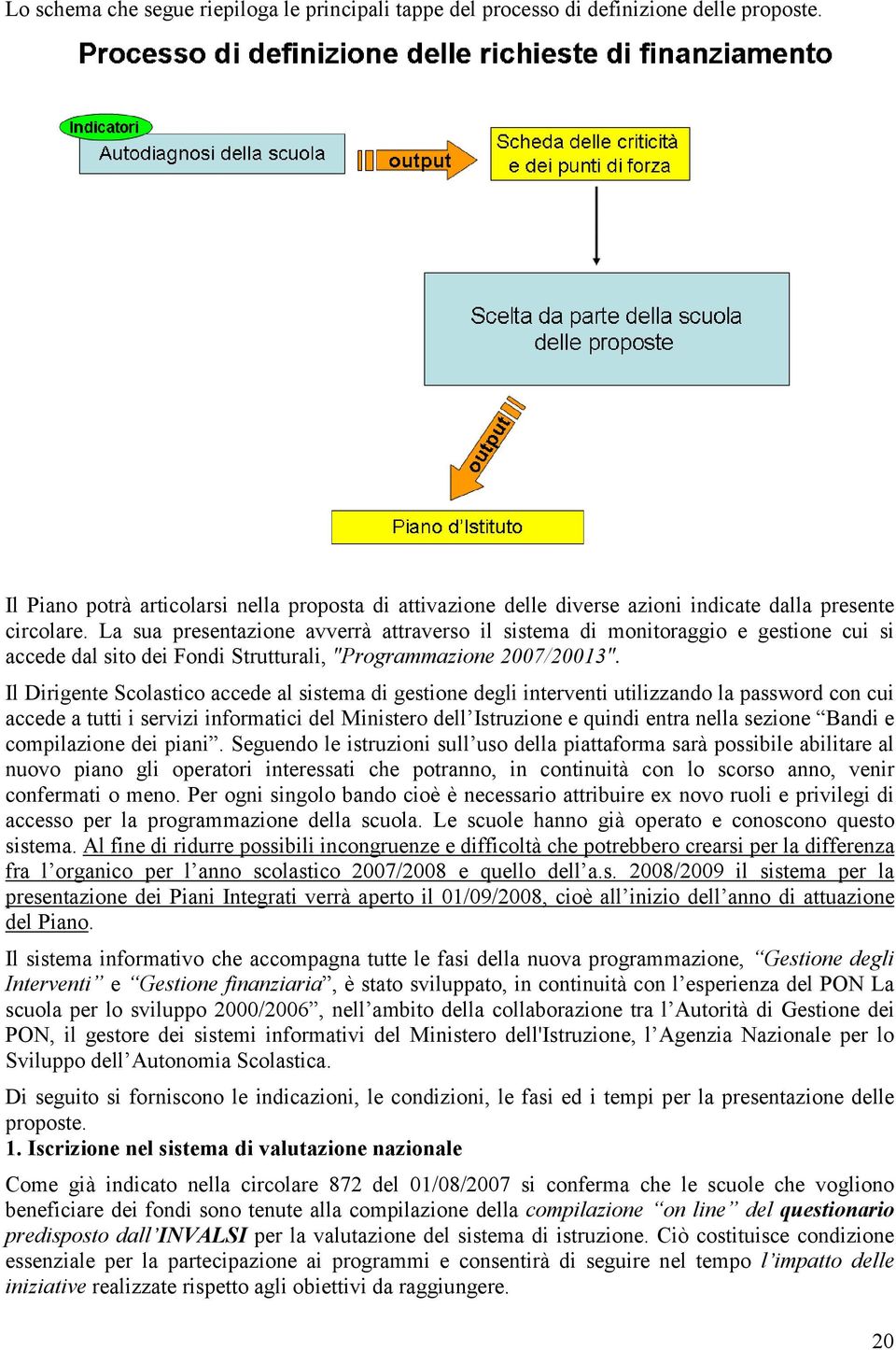 La sua presentazione avverrà attraverso il sistema di monitoraggio e gestione cui si accede dal sito dei Fondi Strutturali, "Programmazione 2007/20013".