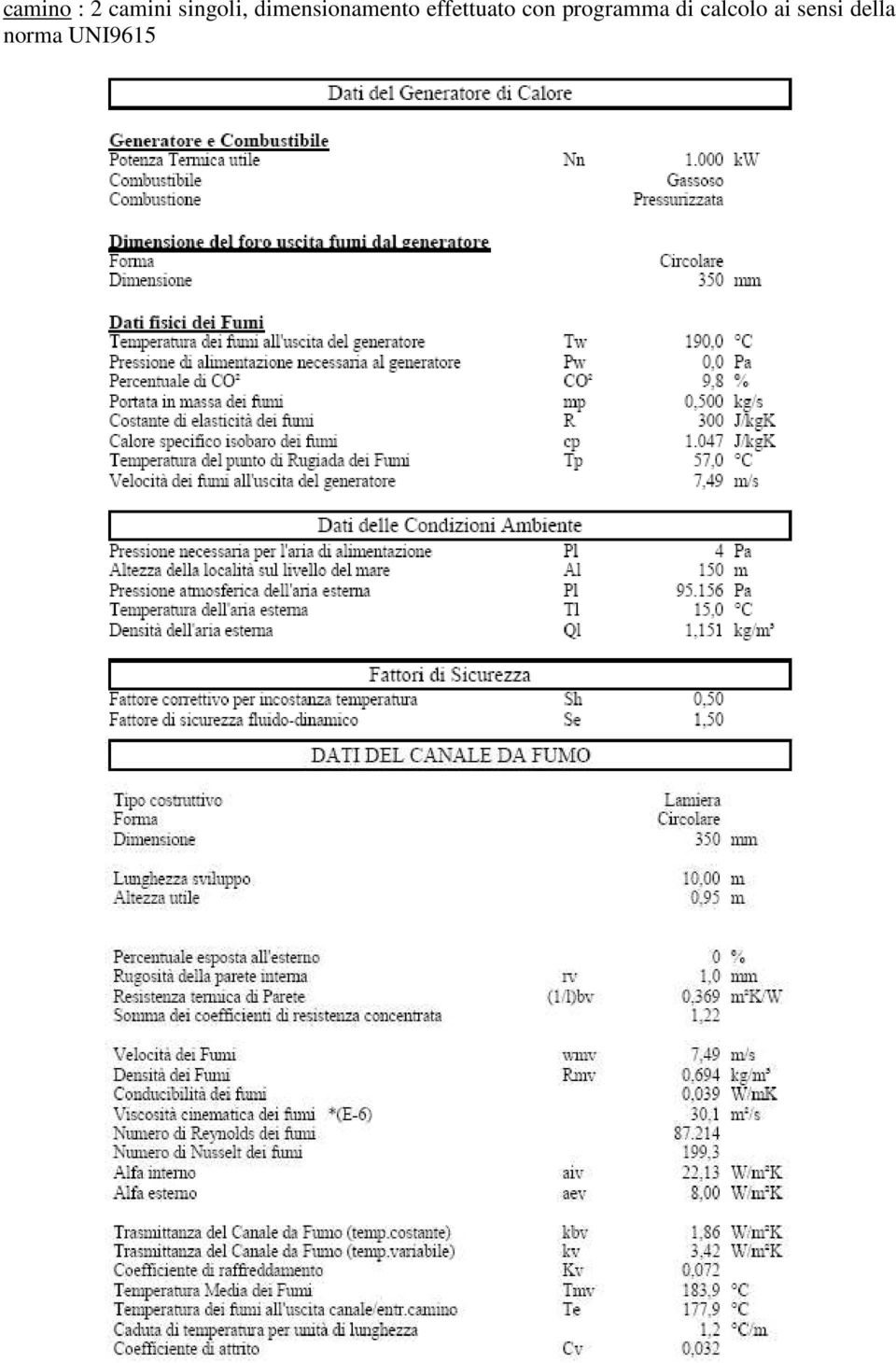 con programma di calcolo