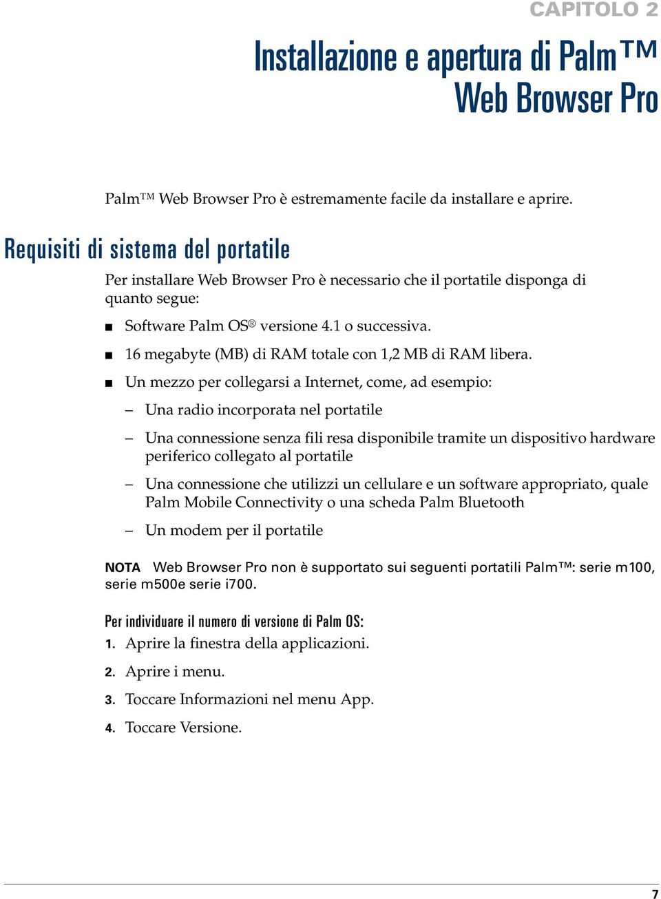 16 megabyte (MB) di RAM totale con 1,2 MB di RAM libera.