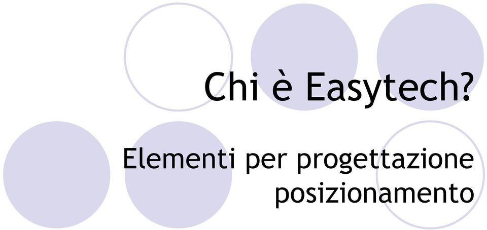 progettazione