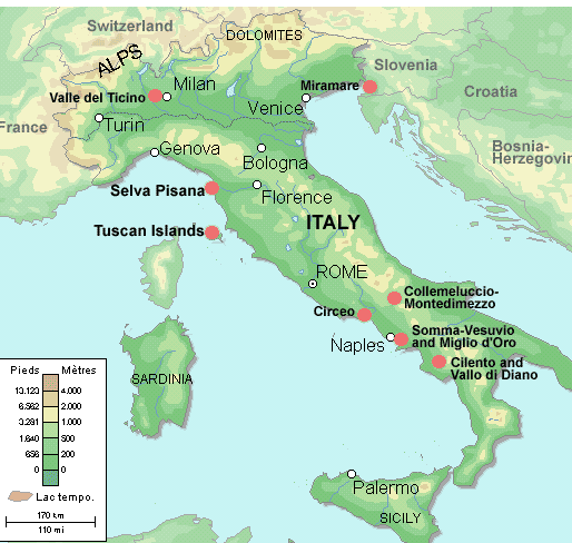 (10) In Italia sono 10 + 2 prossime all ufficializzazione