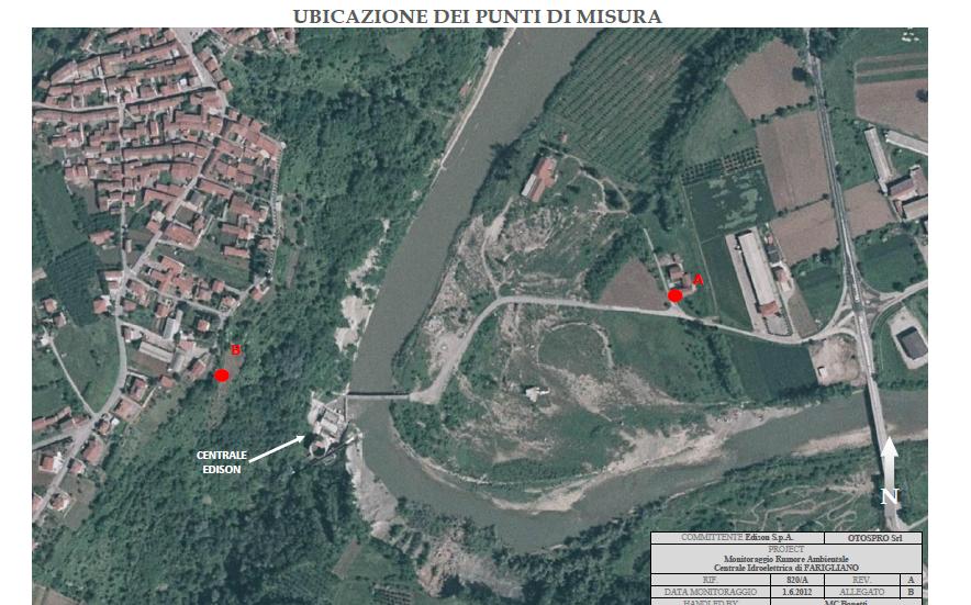 CAMPI ELETTROMAGNETICI A 50 HZ Nel maggio 2012 è stata eseguita una campagna di misurazione dei valori dei campi elettrici e magnetici a bassa frequenza generati da varie sorgenti nella centrale di