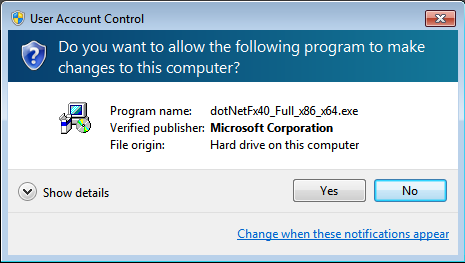 Installazione finita di Microsoft Visual C++ 2010 x86 Redistributable, cliccare su Finish Cliccare su Yes per iniziare l installazione del