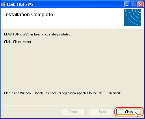 Cliccare su Next L installazione del software FDM-SW2 è completa by any means,