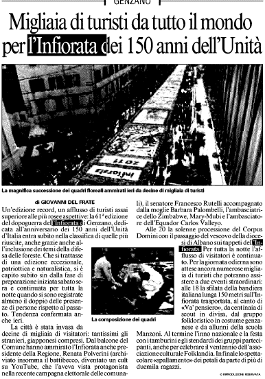 Il Messaggero 20/6/2011