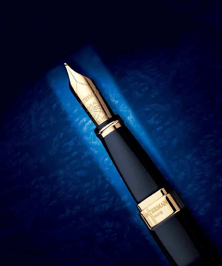 SLIM BLACK LAQUER GT SLIM BLACK LAQUER SLIM BLUE LAQUER EXCEPTION EXCEPTION EXCEPTION L eccezione di WATERMAN... idee che raggirano gli angoli, che cambiano le regole, che superano le aspettative.