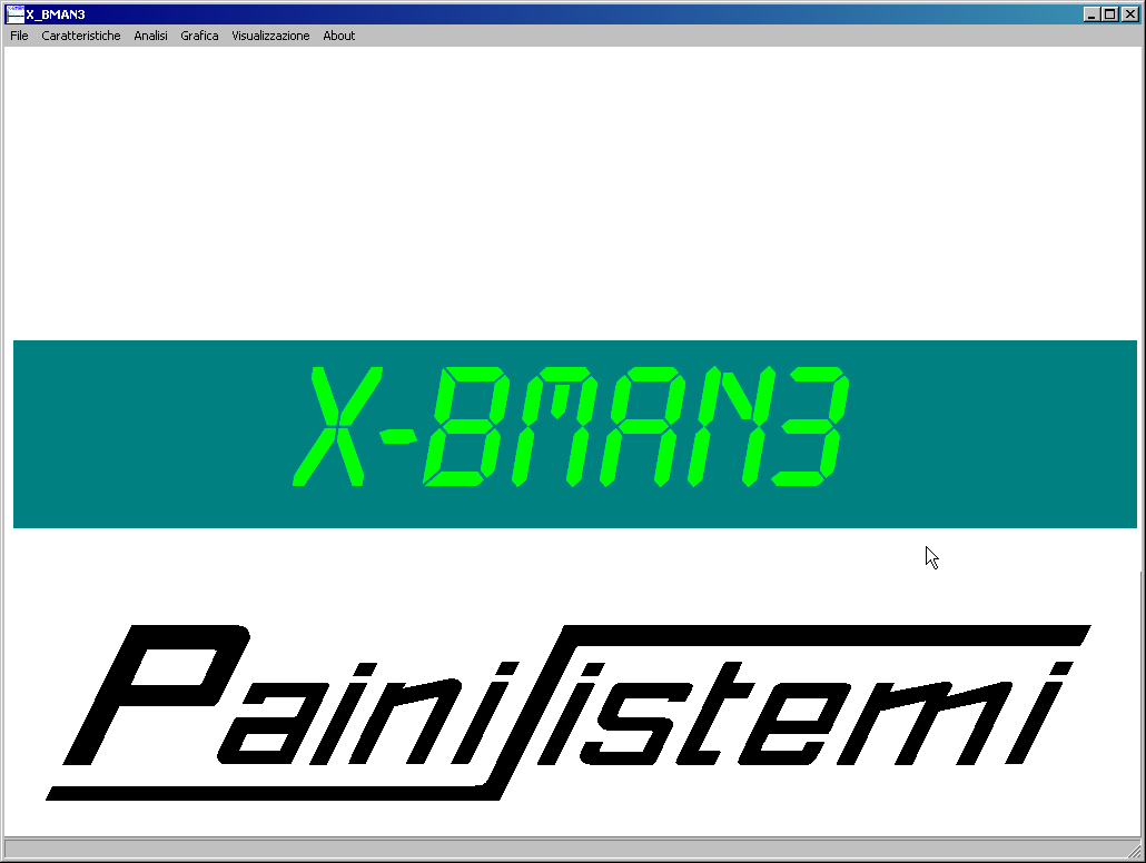 Gestione delle basi dati Programmi complementari X-MAN3 X-BMAN3 un versatile software di analisi dei propellenti in bomba per il controllo qualita` e la ricerca nel campo dei propellenti dalle armi