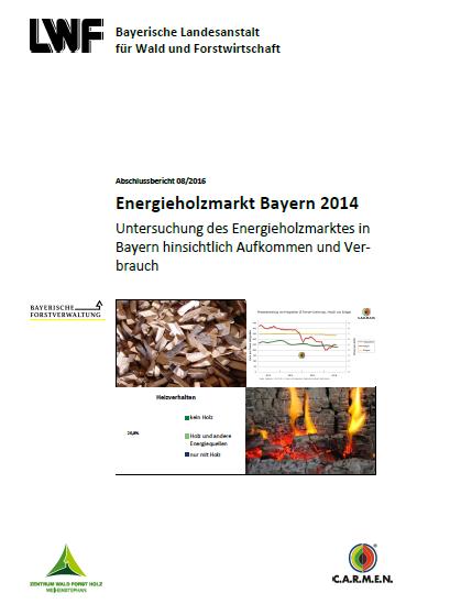 Evoluzione del consumo di legna in Germania e Baviera (2010-2014) La riduzione dei consumi (per