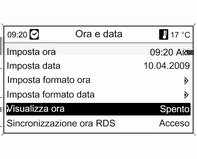 18 Introduzione Sottomenu Una freccia sul bordo destro del menu indica che dopo la selezione dell'opzione verrà aperto un sottomenu con ulteriori opzioni.