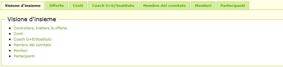 4 passo Sotto «Richieste di relazioni d organizzazione» si possono verificare tutte le richieste fatte e il relativo stato.