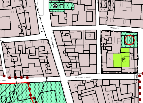 IMMOBILE EX SEDE ACQUEDOTTO COMUNALE Via Giulietti 10 Sotto il profilo urbanistico, secondo il progetto definitivo della variante generale al P.R.G. vigente del Comune di Novara, approvata con deliberazione di Giunta Regionale n 51-8996 in data 16/06/2008 e s.