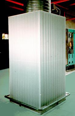Sistema di ventilazione nelle fonderie per la ventilazione a