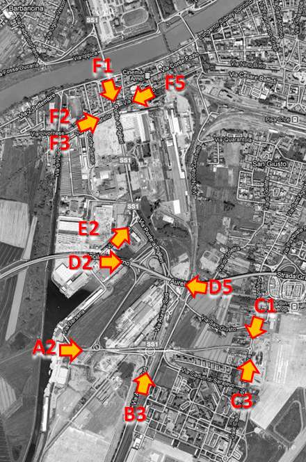 Comune di Pisa Studio Viabilistico SCENARIO DI RIFERIMENTO STATO DI FATTO 4.