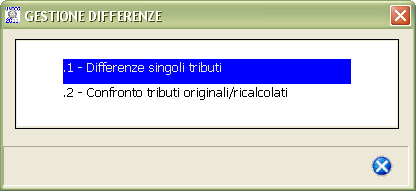 Il prospetto Confronto tributi originali/ricalcolati mette appunto a confronto l importo totale originale per ogni tributo con quello risultante dall operazione di ricalcolo delle rate.