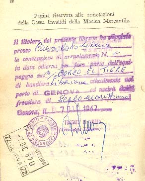 Ricordi di un comandante Nel dicembre 1967 l Agip Ravenna fu venduta e consegnata a Genova. Prese il nome di Corco El Tigre di bandiera Liberiana.