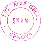 N / C AGIP GELA Varata il 29 settembre 1958 nei Cantieri Navali Riuniti di Ancona e consegnata l anno successivo. Madrina del varo la Sig:ra Fanfani.