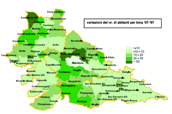 Fig. 2.2 - Variazioni del nr.