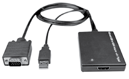 EN VGA / USB TO HDMI ADAPTER 3.