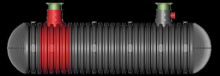 Serbatoio Carat XXL Il sistema modulare Carat XXL Serbatoio da interrare fino a 100.