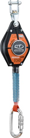 RETRACTABLE FALL ARRESTERS AND SELF RETRACTING LANYARDS DISPOSITIVI ANTICADUTA RETRATTILI 6 SERIES 102 / SERIES 104 SERIES 102 SERIES 104 Compact and lightweight retractable fall arrest device for