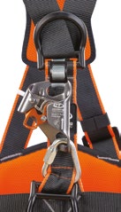 HARNESSES IMBRACATURE 2 Climbing Technology archive - photo by Soluzioni Verticali S.n.c. ASCENDER KIT Ascender kit for full body harnesses consisting of Chest Ascender Evo, triangular quick link and adjustable support sling.