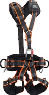 HARNESS FOR WORK IN SUSPENSION AND FALL ARREST IMBRACATURE DA LAVORO IN SOSPENSIONE E ANTICADUTA ALP TEC-2 ALP TOP-2 The Alp Tec-2 is an ergonomic sit harness for work while positioning and in