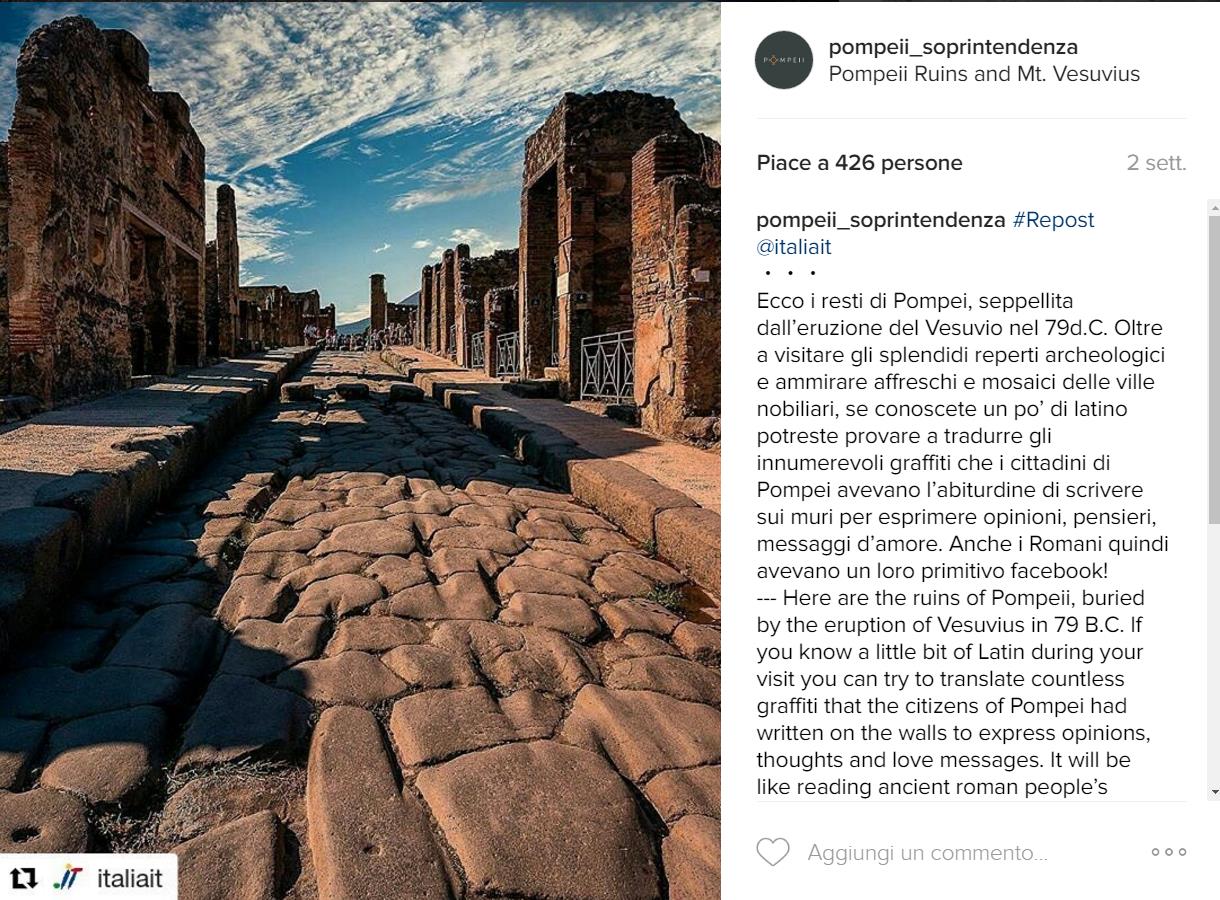 24 Instagram Si è scelto anche di premiare gli utenti, repostando le foto più belle