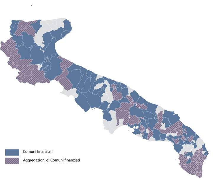 Città e territori della rigenerazione Regione Puglia Finanziamenti regionali e comunitari 153 + 395