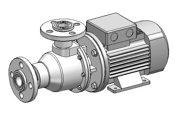 ORIZONTAL PUMPS TYPE OMA PP/PVC/PVDF Pompe orizzontali, monoblocco, tenuta meccanica interna, bilanciata per trasferimento, riciclo di liquidi corrosivi contenuti in serbatoi di stoccaggio, vasche di