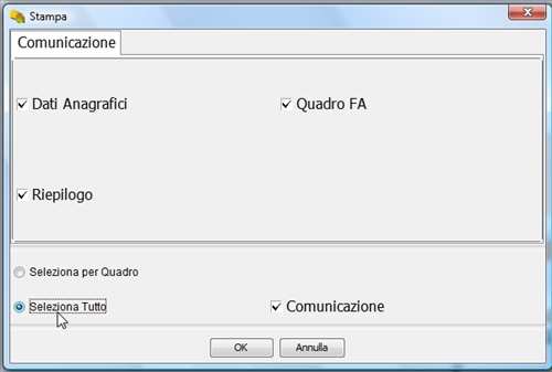 Quindi è possibile effettuare anche la stampa del modello, consigliamo se si vuole di conservare solo il formato elettronico PDF, soprattutto se il numero delle pagine è