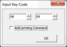 Comparirà il menu sotto riportato, i numeri nelle caselle rappresentano l indice dell immagine salvata nella memoria FLASH NVRAM della stampante.