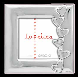 sottile lastra di argento 925/ 000 - thin sterling silver sheet 925/ 000 Cornice Lovelies Lovelies photo frame 56.01.