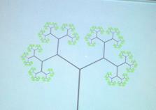 I FRATTALI I frattali sono oggetti geometrici che replicano la propria struttura in modo