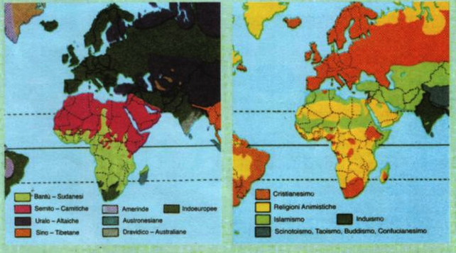 4- LOCALIZZAZIONE E DISTRIBUZIONE Gli elementi naturali e umani sono in un