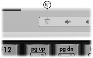 3 HP Quick Launch Buttons Presentazione, pulsante Quando si preme per la prima volta il pulsante Presentazione, viene visualizzata la finestra di dialogo Presentation Settings (Impostazioni della
