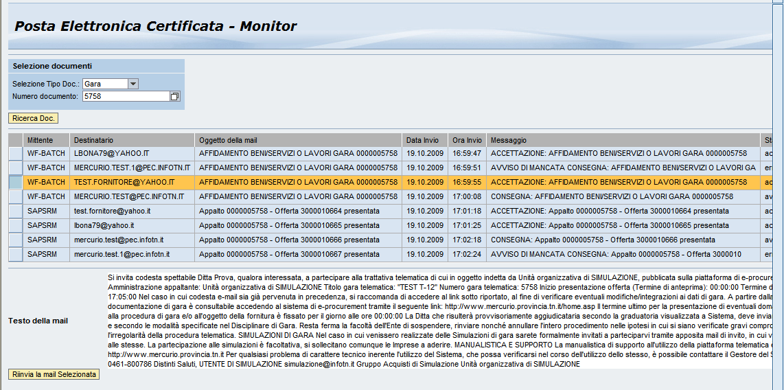 Figura 15 Visualizzazione testo