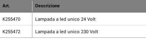 6 V6 TD Freemont LAMPADA A LED UNICO Lampada portatile a led unico da utilizzare su avvolgicavo. Luce chiara e brillante senza sviluppo di calore, e con un minimo consumo energetico.