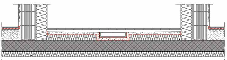 1 - Isolante (varie dimensioni) 2 - guiana impermeabile 3- supporto di legno 4-