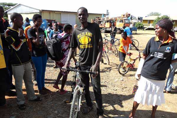 Mercoledì 4 Marzo Africa Mission, raccolte 143 biciclette per l Uganda Africa Mission-Cooperazione e Sviluppo (AM- CS) nel periodo compreso tra maggio e dicembre 2013 ha organizzato, in