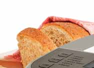 IL FORNAIO G10107 COOKING LINE Macchina del pane Bread Maker 610W 12 Programmi preimpostati 3 Livelli doratura DISPLAY LCD Capacità: 0,9Kg Power: 610W 12 Preset programs, For bread, cakes, yeasts,