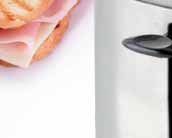STARTOAST G10017 LINEA COTTURA Tostapane Toaster 3 Funzioni Scongelamento, riscaldamento e prolungamento cottura Defrost Cooking Reheating STARTOAST: Caratteristiche di funzionamento Estetica con
