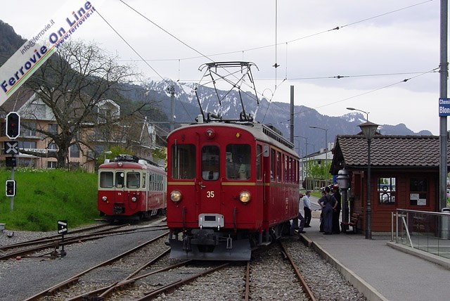 A Bulle termina lo scartamento ordinario; la linea infatti si congiunge con la rete a scartamento metrico Palézieux - Montbovon.